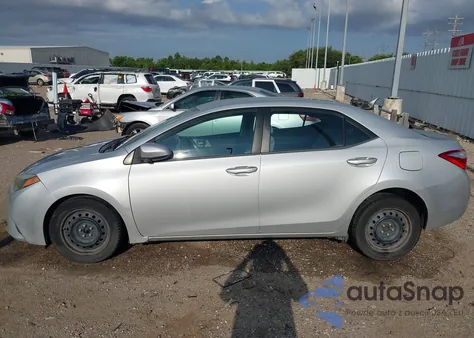 2015 Toyota Corolla Le из США, поврежденный, VIN 5YFBURHE8FP295493